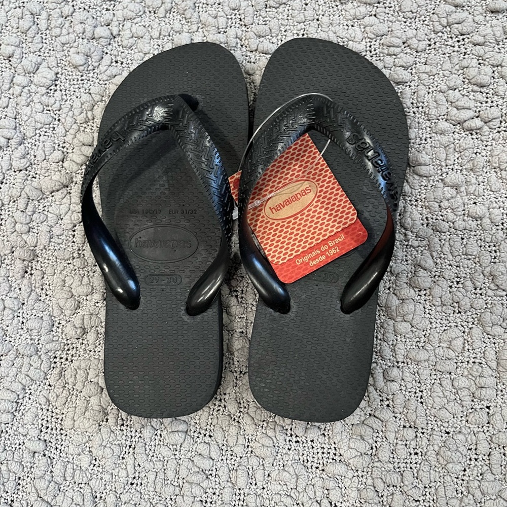 Havaianas Classic Black Sandals